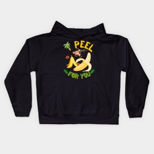 I peel for you - Banana Kids Hoodie